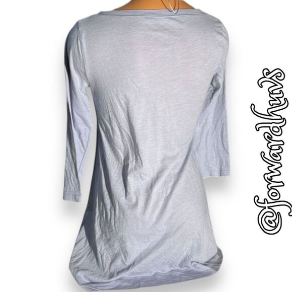 VS Victoria’s Secret Light Blue & Silver Night Shirt - Size X-Small - Picture 3 of 13